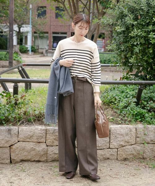 URBAN RESEARCH ITEMS / アーバンリサーチ アイテムズ その他パンツ | ベルト付ツイードパンツ | 詳細5