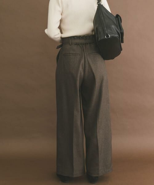 URBAN RESEARCH ITEMS / アーバンリサーチ アイテムズ その他パンツ | ベルト付ツイードパンツ | 詳細7