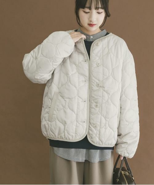 URBAN RESEARCH ITEMS / アーバンリサーチ アイテムズ ダウンジャケット・ベスト | 瓢箪キルト中綿ブルゾン | 詳細12