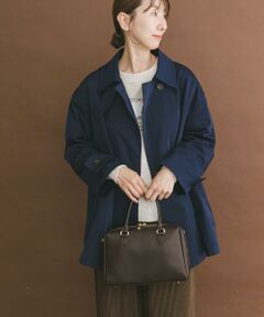 Liten トレンチコート　ネイビー SETUP7 トレンチコート コート 「SETUP7」Walnut button trench