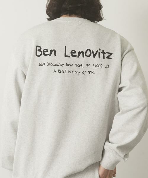 URBAN RESEARCH ITEMS / アーバンリサーチ アイテムズ スウェット | BEN LENOVITZ Print Sweat | 詳細1