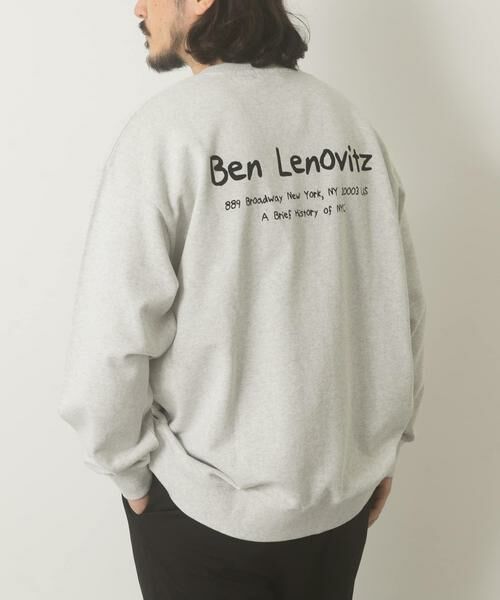 URBAN RESEARCH ITEMS / アーバンリサーチ アイテムズ スウェット | BEN LENOVITZ Print Sweat | 詳細9