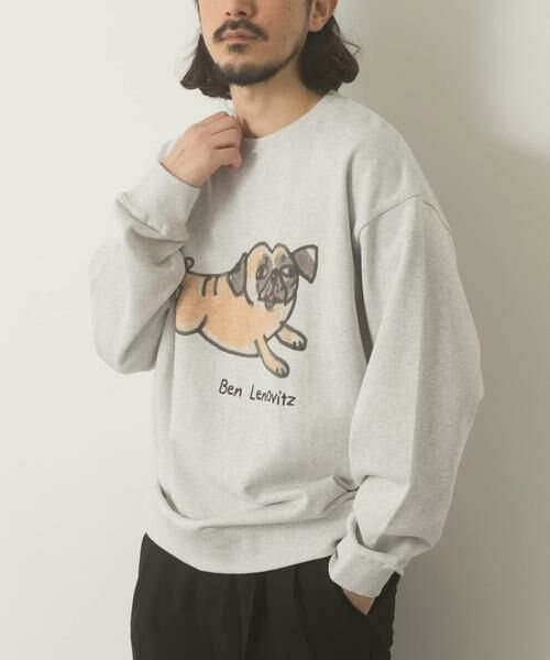 URBAN RESEARCH ITEMS / アーバンリサーチ アイテムズ スウェット | BEN LENOVITZ Print Sweat | 詳細10