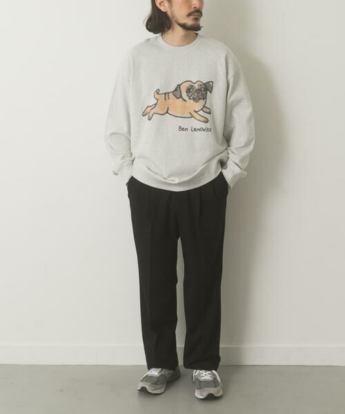 URBAN RESEARCH ITEMS / アーバンリサーチ アイテムズ スウェット | BEN LENOVITZ Print Sweat | 詳細11