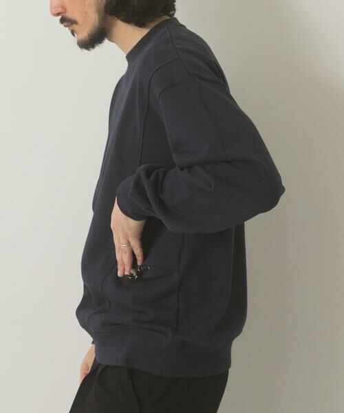 URBAN RESEARCH ITEMS / アーバンリサーチ アイテムズ スウェット | サイドストレージ裏毛スウェットtops | 詳細1