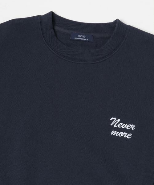 URBAN RESEARCH ITEMS / アーバンリサーチ アイテムズ スウェット | サイドストレージ裏毛スウェットtops | 詳細10