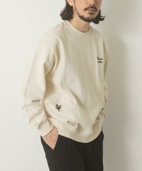 URBAN RESEARCH ITEMS / アーバンリサーチ アイテムズ スウェット | サイドストレージ裏毛スウェットtops | 詳細16