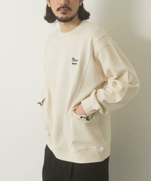 URBAN RESEARCH ITEMS / アーバンリサーチ アイテムズ スウェット | サイドストレージ裏毛スウェットtops | 詳細18
