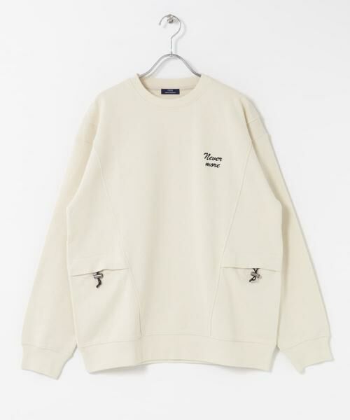 URBAN RESEARCH ITEMS / アーバンリサーチ アイテムズ スウェット | サイドストレージ裏毛スウェットtops | 詳細20