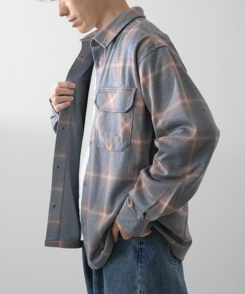 URBAN RESEARCH ITEMS / アーバンリサーチ アイテムズ その他アウター | オンブレチェック CPOジャケット | 詳細9