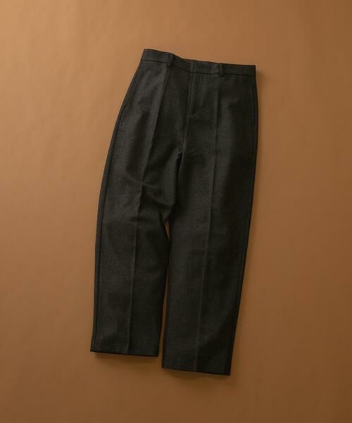 URBAN RESEARCH ITEMS/アーバンリサーチ アイテムズ ウール混テーパードパンツ ブラック M URBAN RESEARCH ITEMS/アーバンリサーチ アイテムズ ウール混テーパードパンツ ブラック M