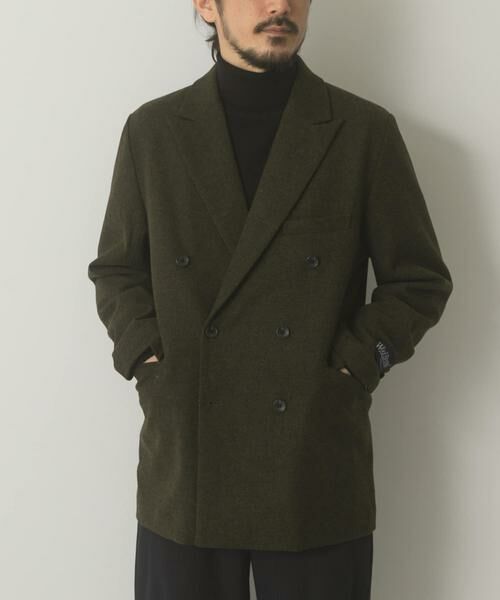 URBAN RESEARCH ITEMS / アーバンリサーチ アイテムズ その他アウター | ウール混ダブルブレストジャケット | 詳細4