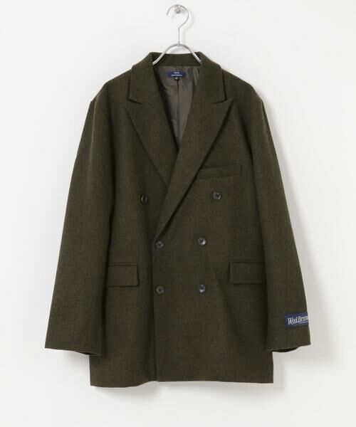 URBAN RESEARCH ITEMS / アーバンリサーチ アイテムズ その他アウター | ウール混ダブルブレストジャケット | 詳細8