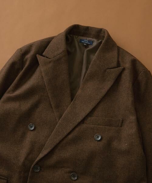 URBAN RESEARCH ITEMS / アーバンリサーチ アイテムズ その他アウター | ウール混ダブルブレストジャケット | 詳細10