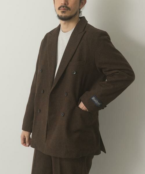 URBAN RESEARCH ITEMS / アーバンリサーチ アイテムズ その他アウター | ウール混ダブルブレストジャケット | 詳細12