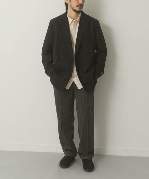 URBAN RESEARCH ITEMS / アーバンリサーチ アイテムズ その他アウター | ウール混ダブルブレストジャケット | 詳細22