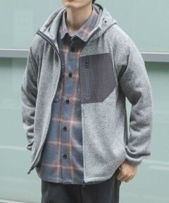 URBAN RESEARCH ITEMS / アーバンリサーチ アイテムズ その他アウター | ニットフリース Zip Up フードジャケット