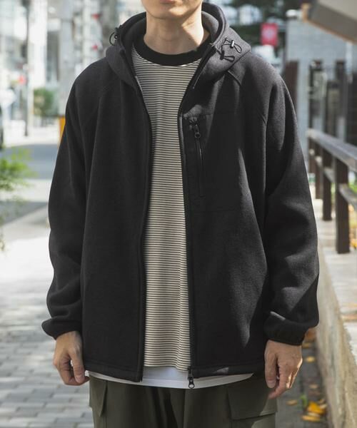 URBAN RESEARCH ITEMS / アーバンリサーチ アイテムズ その他アウター | ニットフリース Zip Up フードジャケット | 詳細1