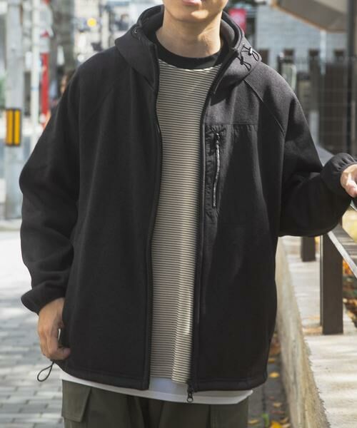 URBAN RESEARCH ITEMS / アーバンリサーチ アイテムズ その他アウター | ニットフリース Zip Up フードジャケット | 詳細2