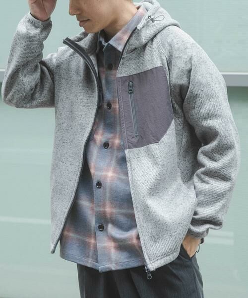 URBAN RESEARCH ITEMS / アーバンリサーチ アイテムズ その他アウター | ニットフリース Zip Up フードジャケット | 詳細7