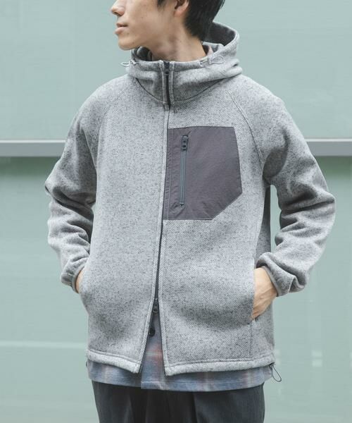 URBAN RESEARCH ITEMS / アーバンリサーチ アイテムズ その他アウター | ニットフリース Zip Up フードジャケット | 詳細9