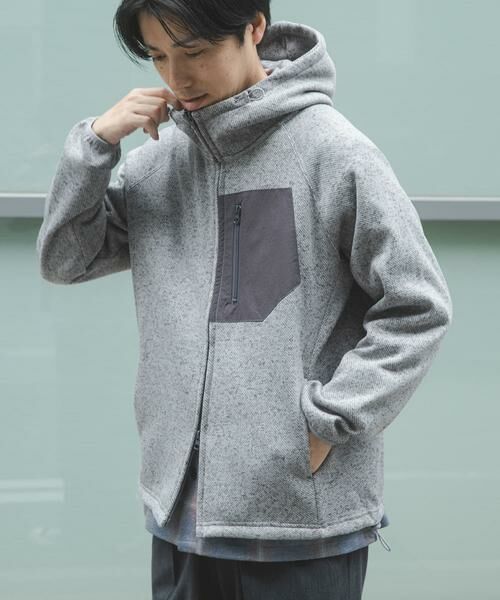 URBAN RESEARCH ITEMS / アーバンリサーチ アイテムズ その他アウター | ニットフリース Zip Up フードジャケット | 詳細10