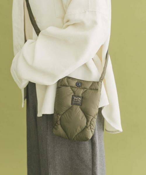 URBAN RESEARCH ITEMS / アーバンリサーチ アイテムズ ショルダーバッグ | TAION　Cross Body Down Bag -S | 詳細1
