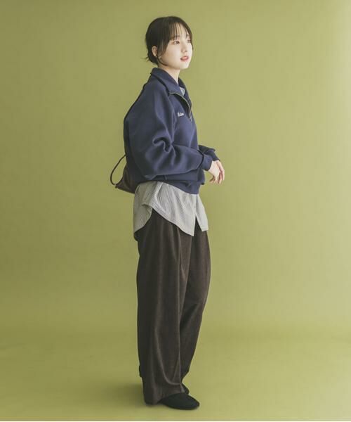 URBAN RESEARCH ITEMS / アーバンリサーチ アイテムズ スウェット | ハーフジップ刺繍スウェット | 詳細5