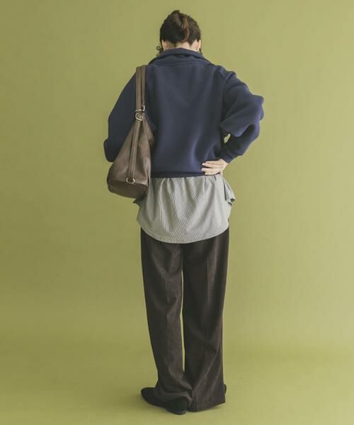 URBAN RESEARCH ITEMS / アーバンリサーチ アイテムズ スウェット | ハーフジップ刺繍スウェット | 詳細6