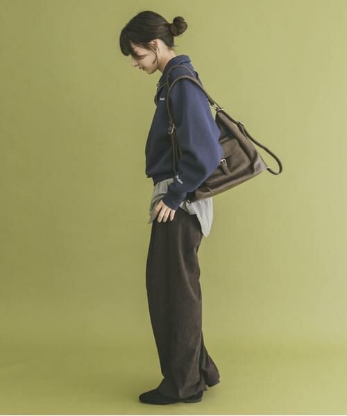 URBAN RESEARCH ITEMS / アーバンリサーチ アイテムズ スウェット | ハーフジップ刺繍スウェット | 詳細7