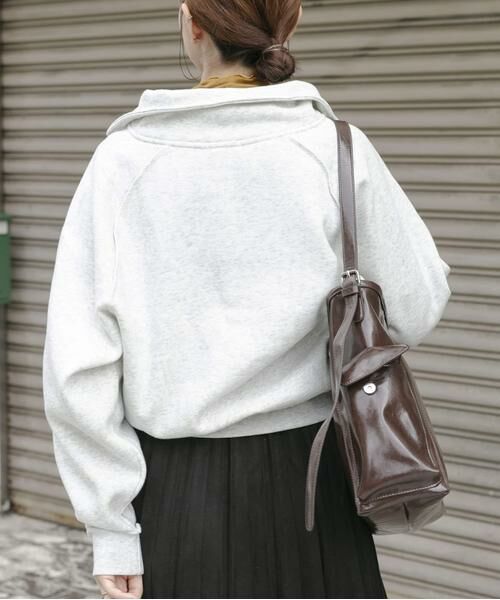 URBAN RESEARCH ITEMS / アーバンリサーチ アイテムズ スウェット | ハーフジップ刺繍スウェット | 詳細16