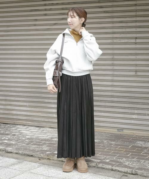 URBAN RESEARCH ITEMS / アーバンリサーチ アイテムズ スウェット | ハーフジップ刺繍スウェット | 詳細17