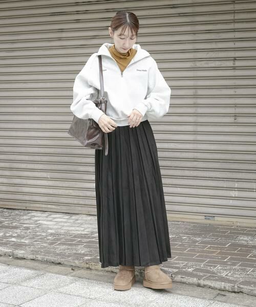 URBAN RESEARCH ITEMS / アーバンリサーチ アイテムズ スウェット | ハーフジップ刺繍スウェット | 詳細19