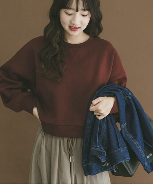 URBAN RESEARCH ITEMS / アーバンリサーチ アイテムズ スウェット | 『UR TECH』ハイヒートコットンクルーネックスウェット | 詳細1