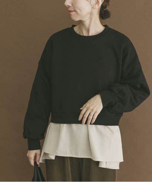 URBAN RESEARCH ITEMS / アーバンリサーチ アイテムズ スウェット | 『UR TECH』ハイヒートコットンクルーネックスウェット | 詳細9