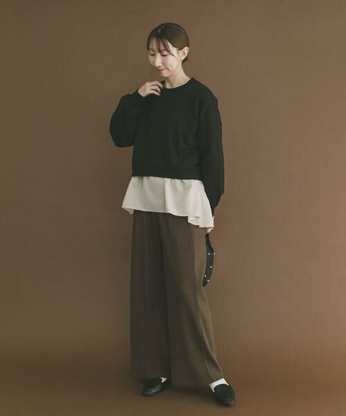 URBAN RESEARCH ITEMS / アーバンリサーチ アイテムズ スウェット | 『UR TECH』ハイヒートコットンクルーネックスウェット | 詳細10