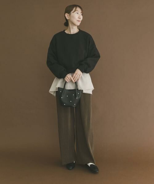 URBAN RESEARCH ITEMS / アーバンリサーチ アイテムズ スウェット | 『UR TECH』ハイヒートコットンクルーネックスウェット | 詳細11