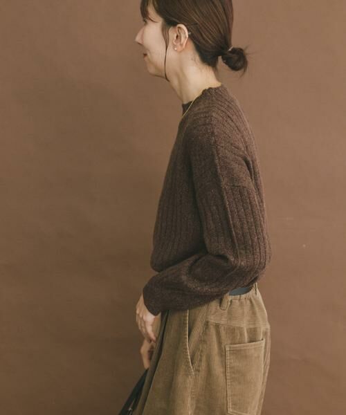 URBAN RESEARCH ITEMS / アーバンリサーチ アイテムズ ニット・セーター | ワイドリブラメニット | 詳細3