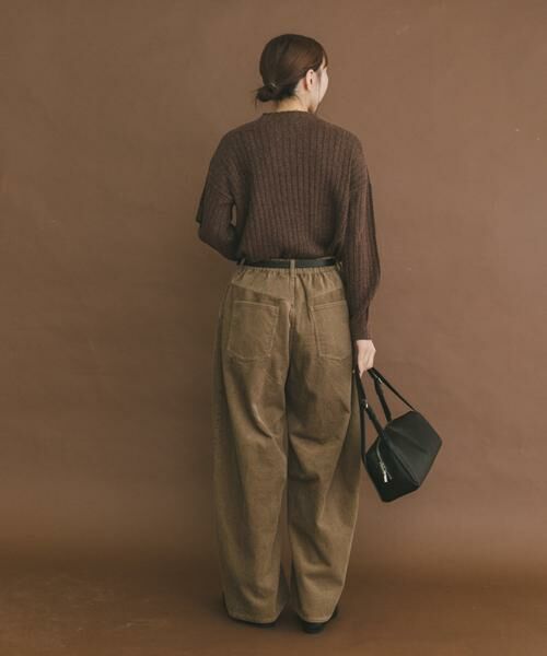 URBAN RESEARCH ITEMS / アーバンリサーチ アイテムズ ニット・セーター | ワイドリブラメニット | 詳細4