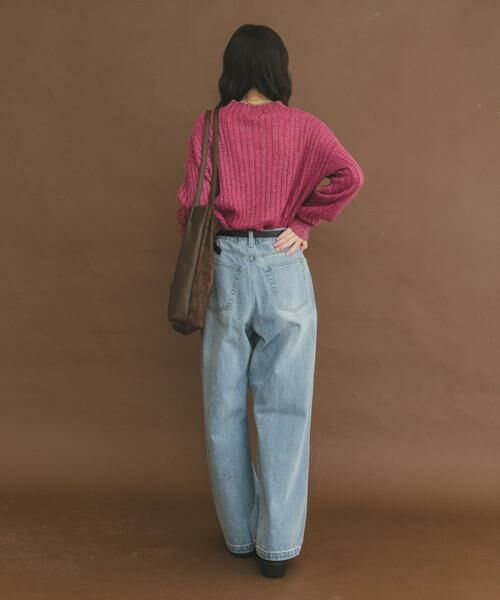 URBAN RESEARCH ITEMS / アーバンリサーチ アイテムズ ニット・セーター | ワイドリブラメニット | 詳細14