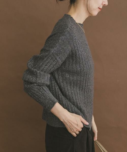 URBAN RESEARCH ITEMS / アーバンリサーチ アイテムズ ニット・セーター | ワイドリブラメニット | 詳細17