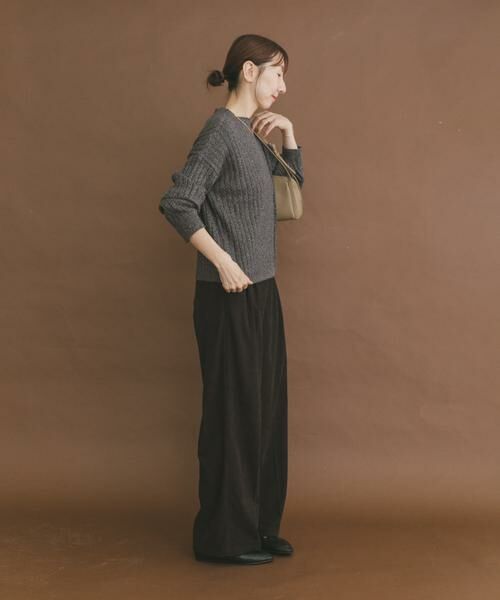 URBAN RESEARCH ITEMS / アーバンリサーチ アイテムズ ニット・セーター | ワイドリブラメニット | 詳細21