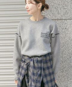 URBAN RESEARCH ITEMS / アーバンリサーチ アイテムズ ニット・セーター | スウェットライククルーネックニット