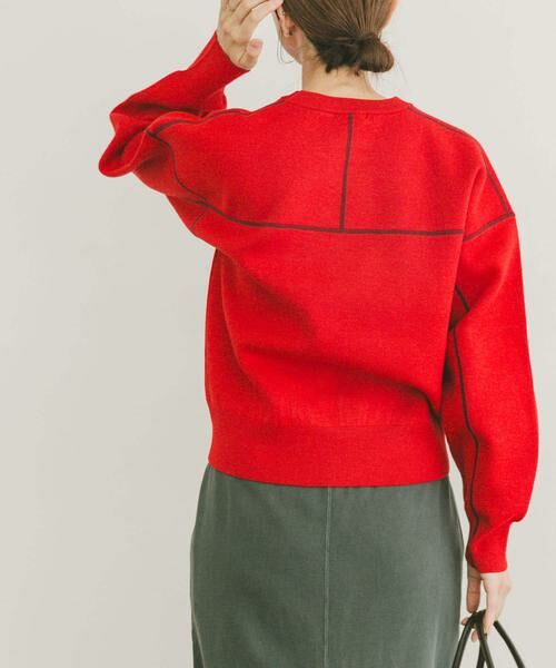 URBAN RESEARCH ITEMS / アーバンリサーチ アイテムズ ニット・セーター | スウェットライククルーネックニット | 詳細2