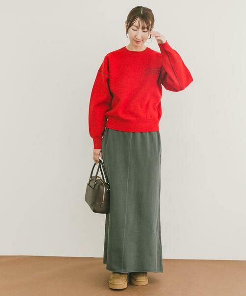 URBAN RESEARCH ITEMS / アーバンリサーチ アイテムズ ニット・セーター | スウェットライククルーネックニット | 詳細3