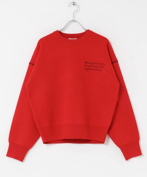 URBAN RESEARCH ITEMS / アーバンリサーチ アイテムズ ニット・セーター | スウェットライククルーネックニット | 詳細5
