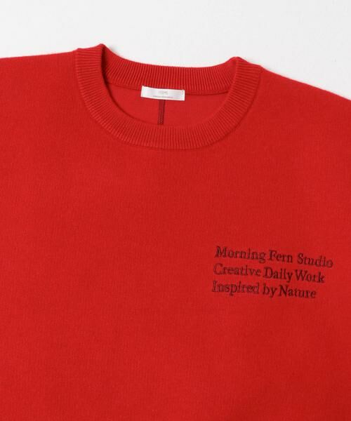 URBAN RESEARCH ITEMS / アーバンリサーチ アイテムズ ニット・セーター | スウェットライククルーネックニット | 詳細6