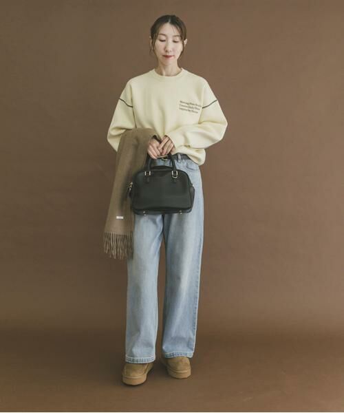 URBAN RESEARCH ITEMS / アーバンリサーチ アイテムズ ニット・セーター | スウェットライククルーネックニット | 詳細15