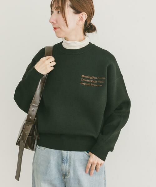 URBAN RESEARCH ITEMS / アーバンリサーチ アイテムズ ニット・セーター | スウェットライククルーネックニット | 詳細18