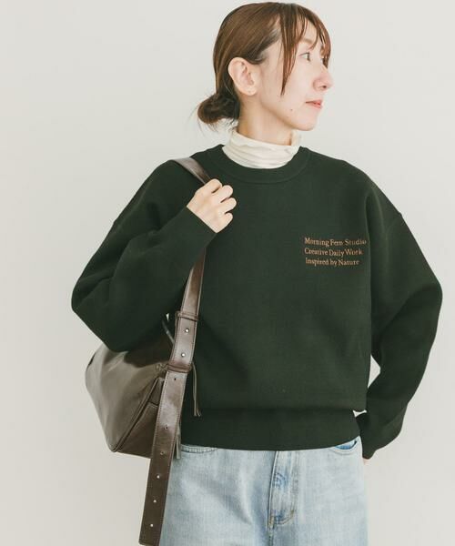 URBAN RESEARCH ITEMS / アーバンリサーチ アイテムズ ニット・セーター | スウェットライククルーネックニット | 詳細19
